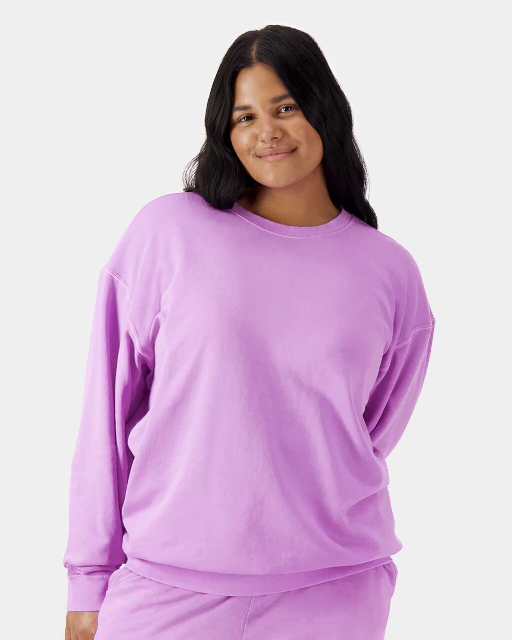 Comfort Colors® Garment Dyed Lightweight Fleece Crewneck Sweatshirt